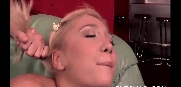  Divine teen sweetheart Crystal dazzles with crazy sucking